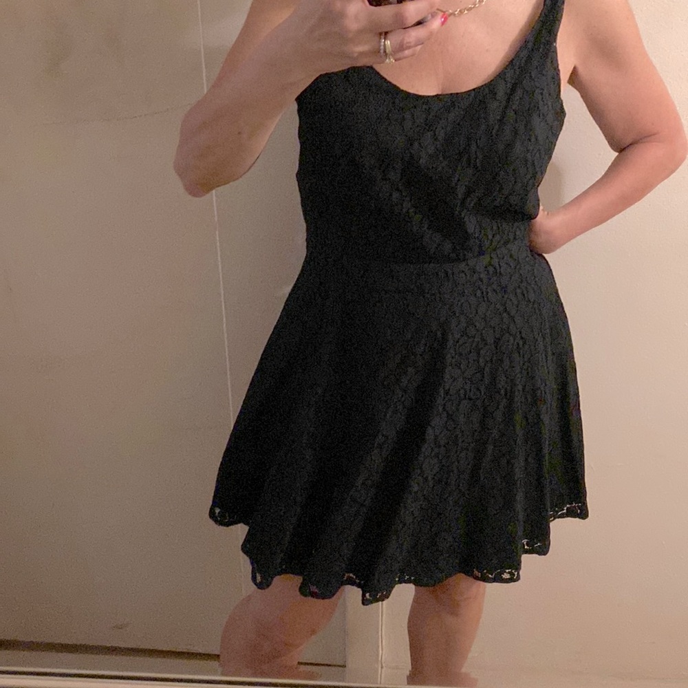 Aeropostale lace skater- style dress